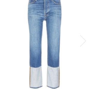 Frame Denim Reversed Cuff Jeans